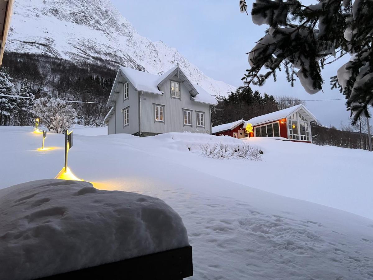 Kjosen Lodge, Lyngen. Lyngseidet Ngoại thất bức ảnh