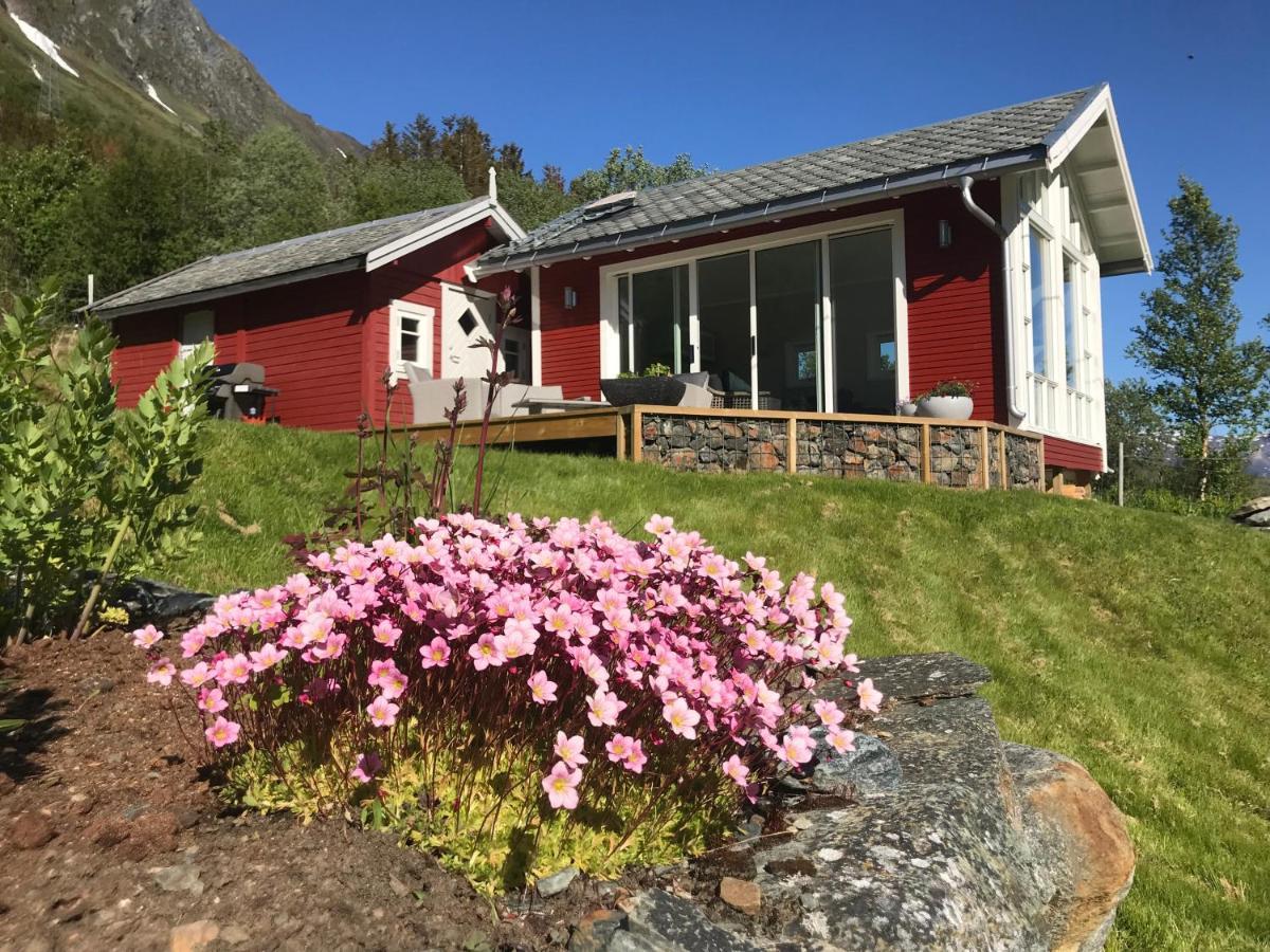 Kjosen Lodge, Lyngen. Lyngseidet Ngoại thất bức ảnh
