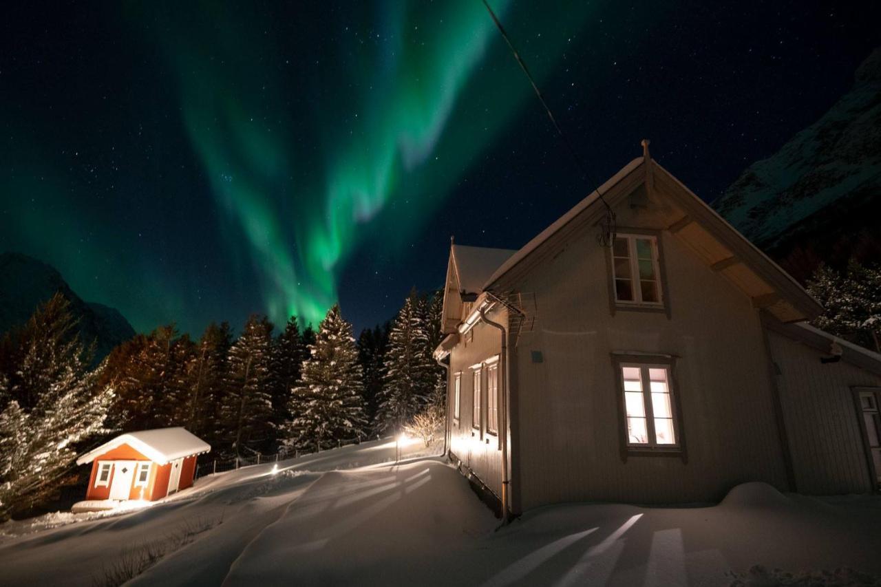 Kjosen Lodge, Lyngen. Lyngseidet Ngoại thất bức ảnh