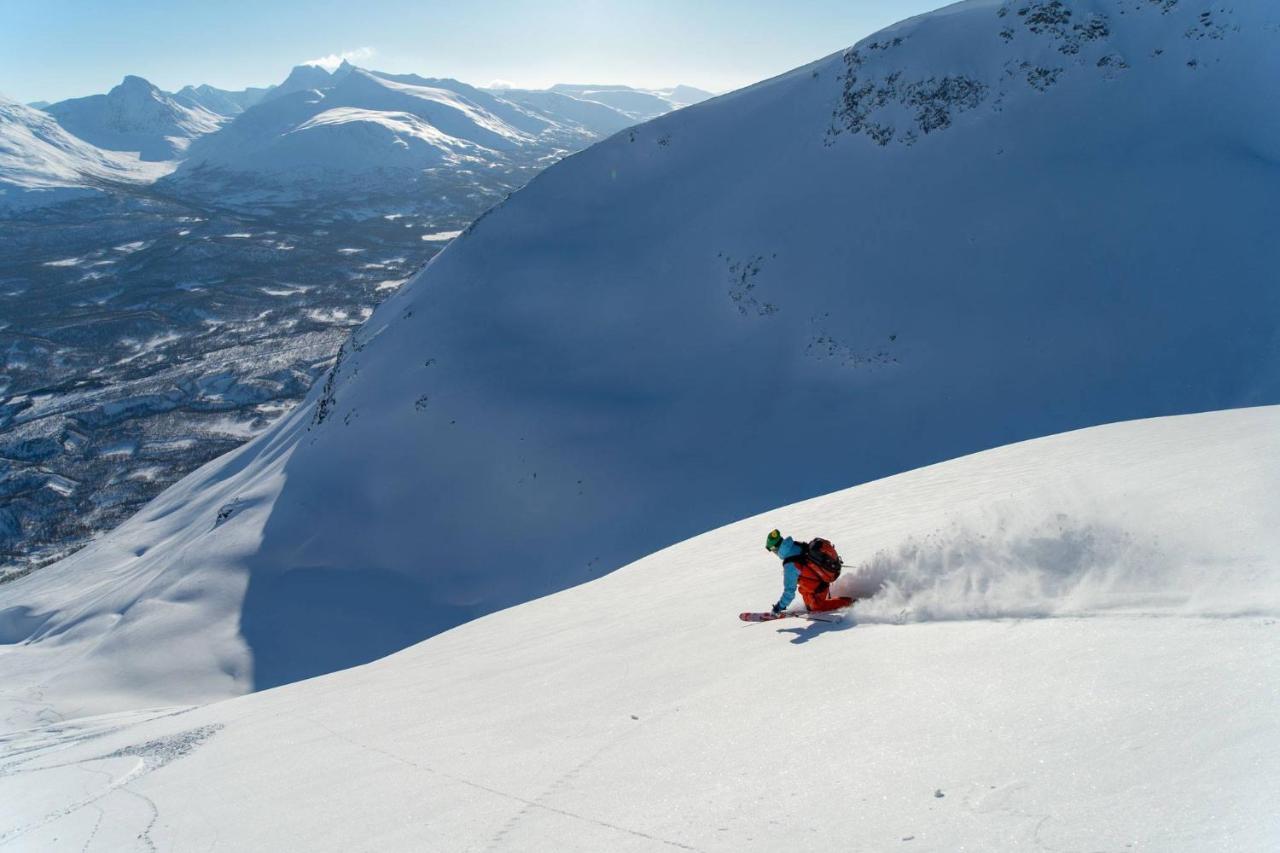 Kjosen Lodge, Lyngen. Lyngseidet Ngoại thất bức ảnh